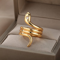 Retro Snake Ring