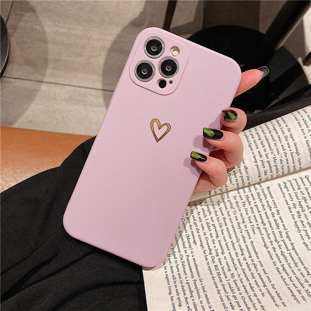 Candy Love Heart Pattern Phone Case