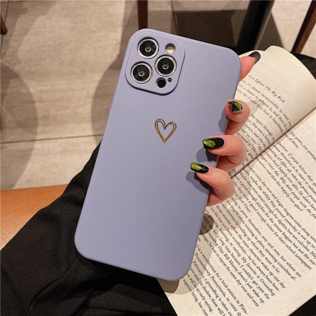 Candy Love Heart Pattern Phone Case