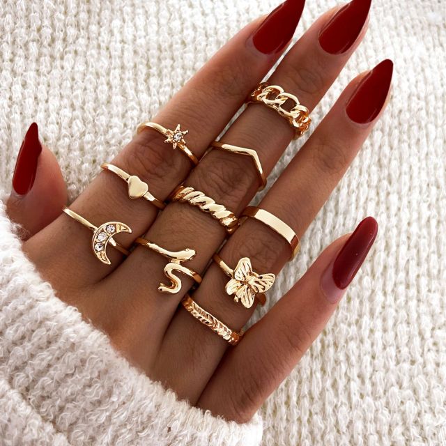 Bohemian Gold Ring
