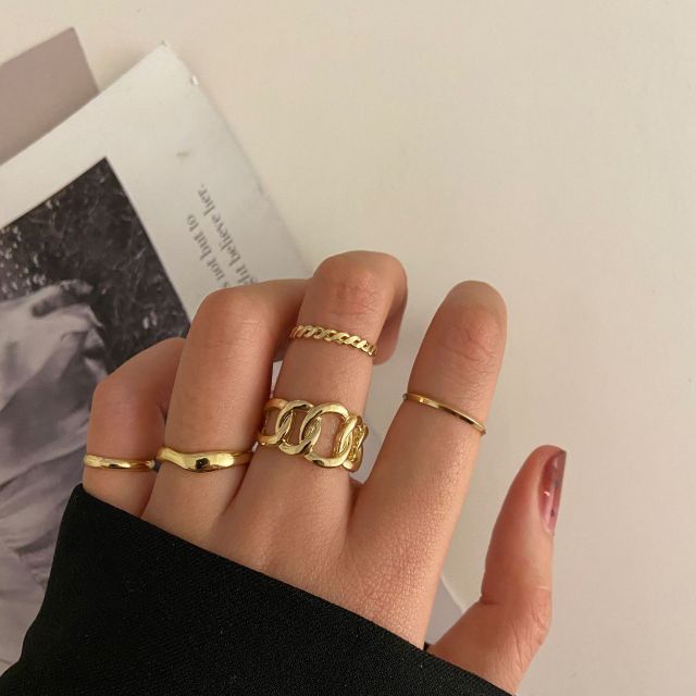 Bohemian Gold Ring