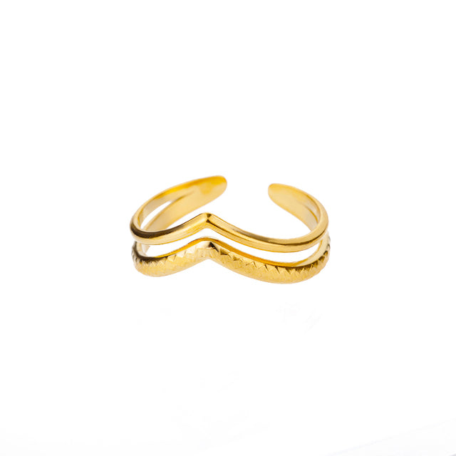 Trendy Gold Ring
