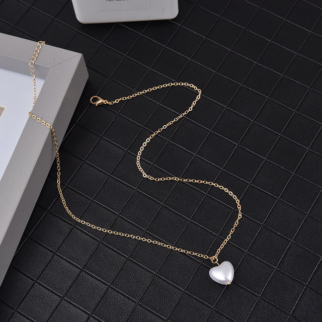 Kpop Pearl Choker Necklace