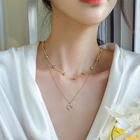 Kpop Pearl Choker Necklace