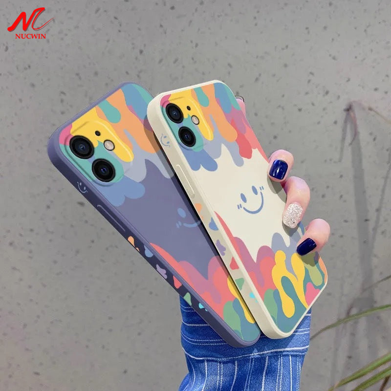 Summer Ice Cream Smile Face Phone Case
