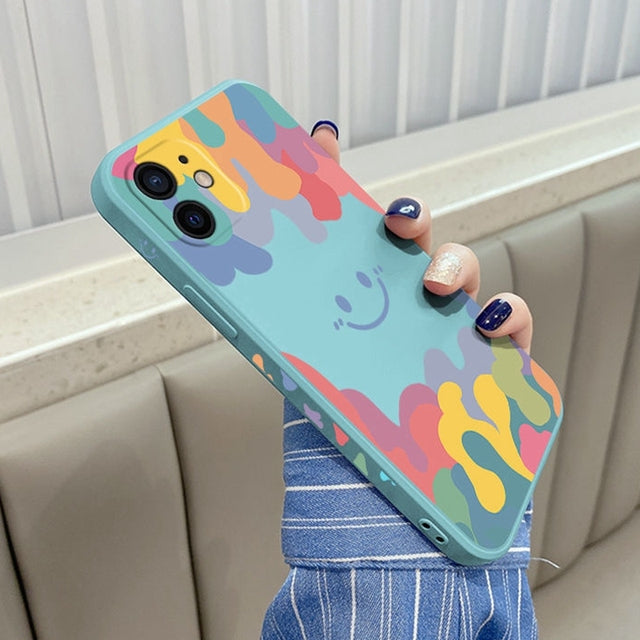 Summer Ice Cream Smile Face Phone Case