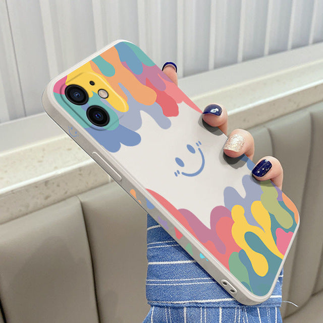Summer Ice Cream Smile Face Phone Case