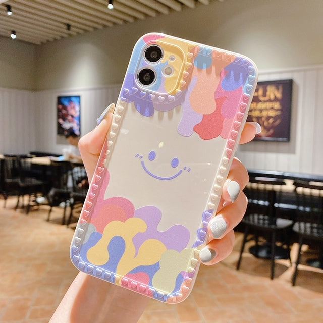 Summer Ice Cream Smile Face Phone Case