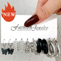 Trendy Exquisite Pearl Metal Earrings